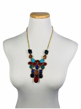 T&J Designs Multicolor Statement Necklace